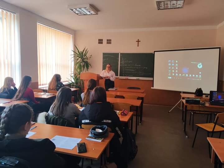 зустріч студентів- випускників спеціальності "Фінанси, банківська справа та страхування" з керівником напряму трудових ресурсів, HR РП Західний макрорегіон АТ КБ ПриватБанк Тетяна Дучак